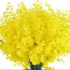 Amazon Transfronterizo Otoño Plástico Flores Artificiales Hechas por el Hombre Planta de Eucalipto Violeta Hogar Exterior Flores Decorativas