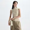 Camiseta Base 100% Cachemir, Súper Suave y Amigable con la Piel, Cómodo Chaleco de Punto de Cachemir, Artefacto para Capas Interiores