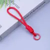 Llavero Tejido de Colores Colgante de Caja Sorpresa Correa para Teléfono Dopamina Soporte para Tarjetas Bolso Simple Hecho a Mano Colgante de Pareja