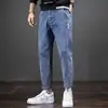 2026 Nuevos Jeans para Hombre Estilo Retro Americano Sueltos Casual Modernos Resistentes al Desgaste Versátiles Pierna Recta Pantalones Largos Ropa de Hombre