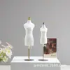Maniquí de Enseñanza Maniquí de Mitad de Tamaño Pequeño Mini Estéreo Corte Estudiante Diseño de Ropa Modelo de Muñeca