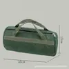 Bolsa de Lona para Herramientas de Gran Capacidad, Engrosada y Resistente al Desgaste, Bolsa de Almacenamiento de Herramientas de Ferretería, Bolsa para Destornillador, Reparación, Electricista, Bolso de Mano