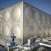 Servicio integral: Tanque de agua de acero inoxidable 304, tanque secundario de suministro de agua y bomba integrados, sala de bombas inteligente, personalizado bajo pedido