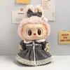 [Solo Ropa de Bebé] Ropa de Reemplazo para Muñeco de Peluche de Vinilo Labubu de 38 cm Falda Mokoko para Muñeco Labubu