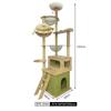 Estrutura de Escalada para Gatos Luxuosa Tudo-em-Um Estrutura de Escalada Grande para Gatos Luxuosa Cápsula Espacial Dupla Ninho para Gatos Fabricante de Árvore para Gatos Atacado