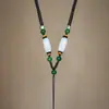 Cordón para Colgante Ajustable Cordón para Colgante de Ágata Jade Cordón para Colgante de Cinabrio Unisex Cordón para Collar Correa para el Cuello