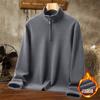 Nueva Chaqueta de Forro Polar para Hombre de Primavera y Otoño Camiseta Base Suéter Suéter Interior Chaqueta Chaqueta con Forro de Polar