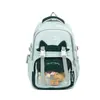 Mochila de Estilo Nuevo para Mujer Dibujos Animados Gran Capacidad para Estudiantes de Primaria de 3º a 6º Grado Mochila Escolar Mochila de Chica Dulce de Anime