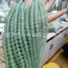 Cuentas Sueltas de Aventurina Natural Transparente como el Hielo al por Mayor, Cuentas Redondas de Aventurina, Tiras Largas Semi-Terminadas, Accesorios para Pulseras DIY