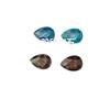 Piedra Suelta de Zircón Circonita Cúbica Artificial Forma de Pera Doble Tortuga Superficie Gota de Agua Forma Especial Manicura Funda de Teléfono Móvil Accesorios para Joyería DIY