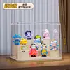 Suporte de Exibição Caixa Surpresa Armazenamento Acrílico Espessado à Prova de Poeira Figura Brinquedo Armário de Exibição Bloco de Construção Caixa de Exibição Pop Mart