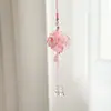 Estilo Ins Carrillón de Viento de Botella Flotante Llavero de Teléfono Colgante Pequeño Medusa Estrella Correa para Bolso Decoración Versátil para Mujeres