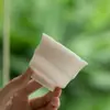 Taza Maestro Esmalte Color Puro Mi Yan Taza de Té Simple Moderna Taza de Té de Cerámica Hecha a Mano Baldosa Fina Taza de Té para Cata de Té en Casa