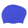 Gorro de Natación de Silicona para Cabello Largo de Mujer 60g En Stock Impermeable Color Imprimible Sin Estiramiento Venta Directa de Fábrica