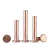 Rebites de Cobre com Cabeça Semi-Arredondada Gb867-86 Rebites Sólidos de Cobre Rebites Semi-Arredondados Rebites de Cobre com Cabeça Redonda M2M3M4M