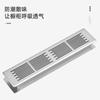 Malla de Ventilación Plástica de Doble Cara Rejilla de Ventilación Plana Rectangular para Gabinete Cubierta Decorativa para Zapatero Malla de Enfriamiento