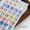 Dongzhou Cristal K9 Puntiagudo Accesorios de Joyería DIY Pequeño Caramelo de Roca Taladro Decorativo Sonido de Sacudida Explosiones Taladro de Uñas Colorido