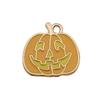 1 Halloween Gota de Aceite Aleación Colgante Divertido Accesorios para el Cabello Pulsera Collar DIY Accesorios para Aretes Fantasma Calabaza