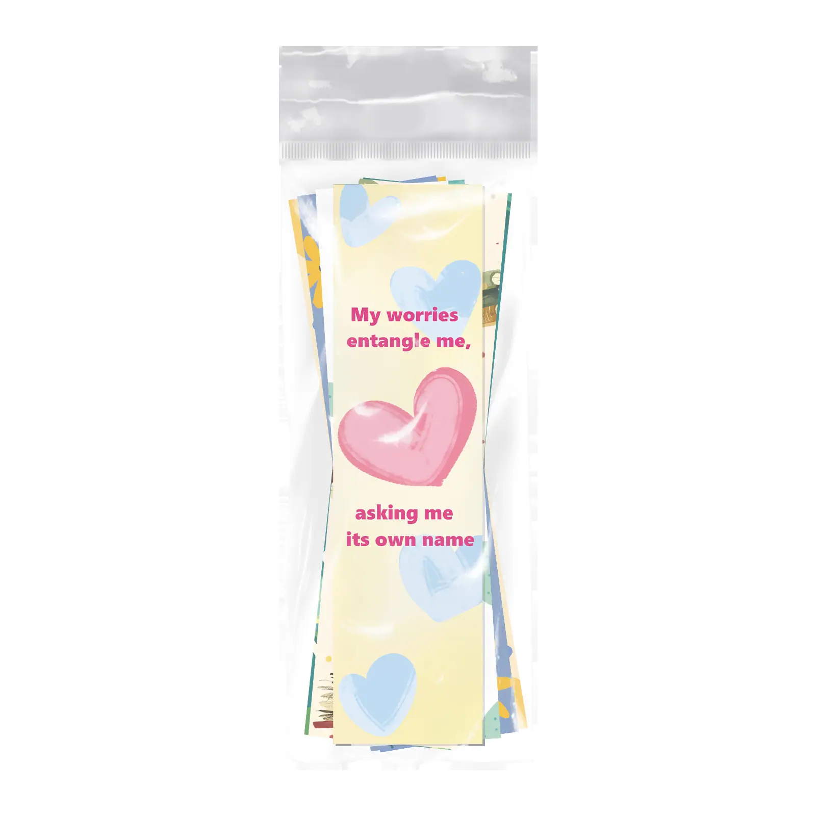 书签白底