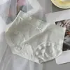 Roupa Íntima de Seda Gelada Feminina Roupa Íntima de Cintura Média Feminina Renda Respirável Confortável Sem Marcas Sexy Renda de Seda Gelada Calcinhas Femininas