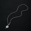 Xingyue Mangxing Design de nicho de strass Advanced Sense Simples Hip Hop Moda Colar de aço de titânio Masculino e Feminino Moda Rua Principal Bonito