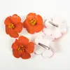 Nueva Cabeza de Flor de Hibisco Artificial de Espuma de 9 cm Flor de Hibisco Hawaiano Artificial para Manualidades Accesorios de Decoración para Ramillete de Boda Tocado