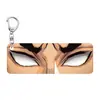 Llavero de Demon Slayer Colgante Acrílico con Forma de Ojo Regalo para Convención de Anime Merchandising Merchandising del Primero de Mayo