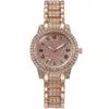 Teum Pulseira Popular Relógio Simples Casual de Pulso Caixa de Tesouro Relógio de Quartzo Conjunto Feminino Relógio Atacado