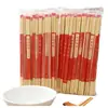 Paus de bambu descartáveis, vermelhos, atacado, para restaurantes, delivery, fast food, embalagens, uso doméstico, banquetes, festivos, higiênicos