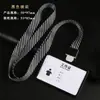 Cuerda Colgante para Tarjeta de Trabajo Aleación de Aluminio Set de Tarjetas de Identificación para Personal Set de Tarjetas de Identificación Metálicas para Personal