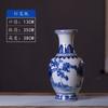 Cerâmica Jingdezhen Vaso de Porcelana Azul e Branco Antigo Arranjo de Flores Decorações Domésticas para Sala de Estar Jingdezhen Azul e Branco
