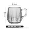 Taza Creativa y de Lujo para Enjuague Bucal de Vidrio, Set de Tazas de Lavado de Alto Valor para Pareja, Vaso para Cepillo de Dientes, Vaso de Agua, Vaso para Cepillarse, Portacepillos de Dientes