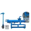 Extrusión en espiral separador de acero inoxidable estiércol de pollo estiércol de cerdo tamiz inclinado deshidratador secador exprimidor de estiércol de aves de corral ganado