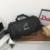 Bolsa de ombro da moda bolsa de viagem unissex grande capacidade leve simples esportes bolsa de academia bolsa de bordo