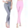 Calça Feminina de Outono 2026, Peça Única, Slim-Fit, Fina, Meia-Calça para Usar por Baixo, Calça Quente, Cintura Alta, Slim-Fit, Calça Versátil de Outono