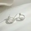Pendientes simples de alta personalidad, pendientes de moda versátiles