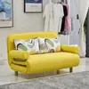 Sofá-cama dobrável, de dupla finalidade, multifuncional, adequado para ocupação individual ou dupla, ideal para apartamentos pequenos ou imóveis de aluguel, couro resistente a arranhões de gato, oferta especial, design moderno