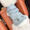 Ropa para Mascotas en Stock, Ropa para Perros y Gatos, Elegantes Chaquetas de Mezclilla, Chalecos Lavados y Colección de Abrigos