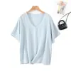 Ropa Personalizada de Algodón y Seda para Mamá de Mediana Edad, Estilo Lujo Ligero, Transpirable, Pijama Casual Sencillo, Conjunto para Estar en Casa, Se Puede Usar Afuera
