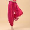 Pantalones de Práctica para Actuación de Danza India Danza Folclórica Nuevo Adulto Danza del Vientre Chifón Disfraz de Práctica Destacados Pantalones