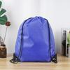 Saco de cordão de tecido de poliéster 210D em estoque saco de cordão de nylon saco de mochila com cordão impressão mochila saco de cordão