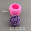 Molde de Silicona de Rosa para el Día de San Valentín, Chocolate, Pastel de Mousse DIY, Decoración de Pastel, Jabón Hecho a Mano, Molde para Gotas de Goma