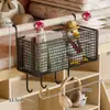 Estante de Baño Radiador Sin Taladro Cesta Colgante Superior Pared del Inodoro Cesta de Almacenamiento para Baño