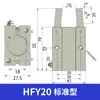 Pinça Pneumática de Cilindro de Dedo HFY6/HFR/HFZ10/MHZ2-16D/20/25/32/40D Mandíbula Plana