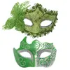 Fornecimento Exclusivo Transfronteiriço de Máscaras de Baile Populares para Casais, Máscaras de Festa Venezianas de Metal, Máscaras para Fantasias de Halloween