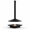 Lareira hexagonal suspensa de fogo real, lareira paisagística suspensa, lareira personalizada para hotéis, pousadas, vilas e projetos, fábrica de lareiras