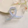 Presilha de Cabelo Minimalista de Madrepérola para Estilo Sereia, Presilha Tubarão para Coque na Parte de Trás da Cabeça, Presilha para Rabo de Cavalo, Presilha de Acessório de Cabelo Elegante e Simples