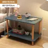 Mesa Pequeña, Mesa Lateral para Sofá, Estante de Almacenamiento para Sala de Estar, Mesa de Café Simple, Uso en Habitación de Alquiler para Apartamento Pequeño, Almacenamiento en Dormitorio, Mesita de Noche
