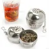 Infusor de té de bola de acero inoxidable estilo coreano colador de té creativo de amor asa de gota de agua clip de té para condimentos