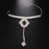 Accesorios europeos y americanos de diamantes de imitación nuevos, moda, pulsera de dedo de diamantes completa, hip hop, nicho, pulsera de diamantes, pulsera femenina
